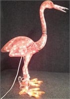 Lighted & Animated (Motion) Pink Flamingo