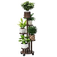 FILWH 5 Tier Plant Stand For Outdoor Indoor Tall B