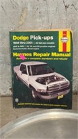 Dodge pick up 1994— 2001 repair manual