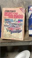 1982-1989 Chilton import car manual