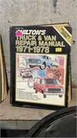 1971 - 1978 Chilton truck and van repair manual