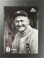 2023 Topps Black & White Ty Cobb Detroit Tigers Sh