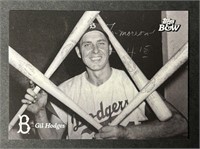 2024 Topps Black & White Gil Hodges Dodgers Short