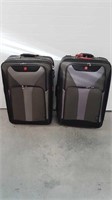 2 SWISS GEAR SUITCASES
