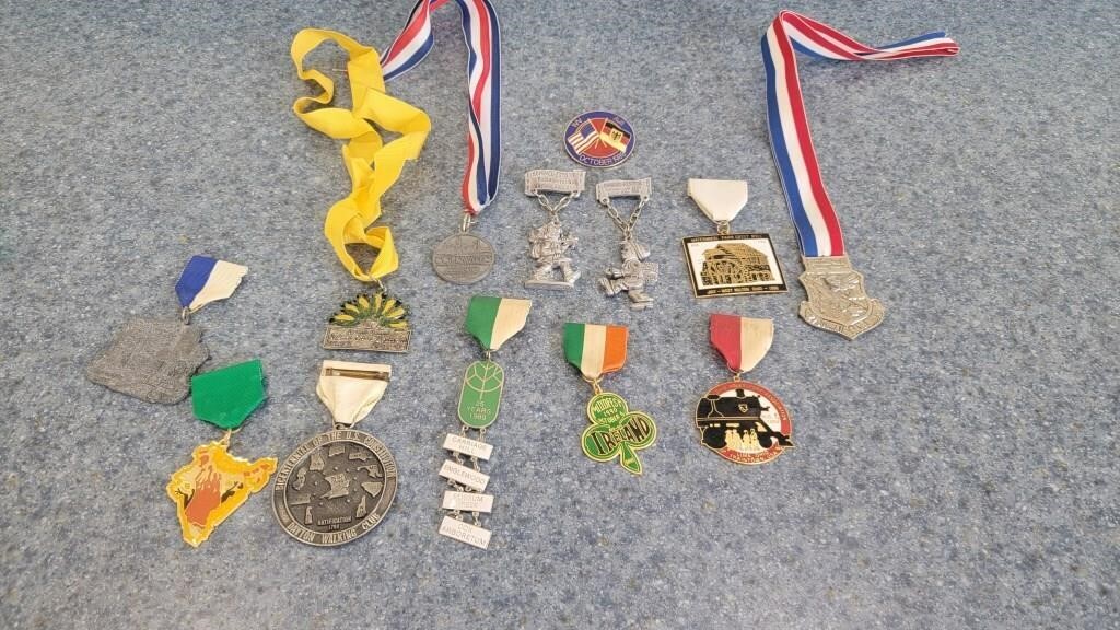 Medal pin collection