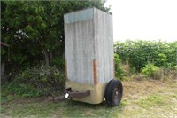 Homebuilt Outhouse on Wheels