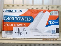 Marathon paper towels c-fold 2,400 towels