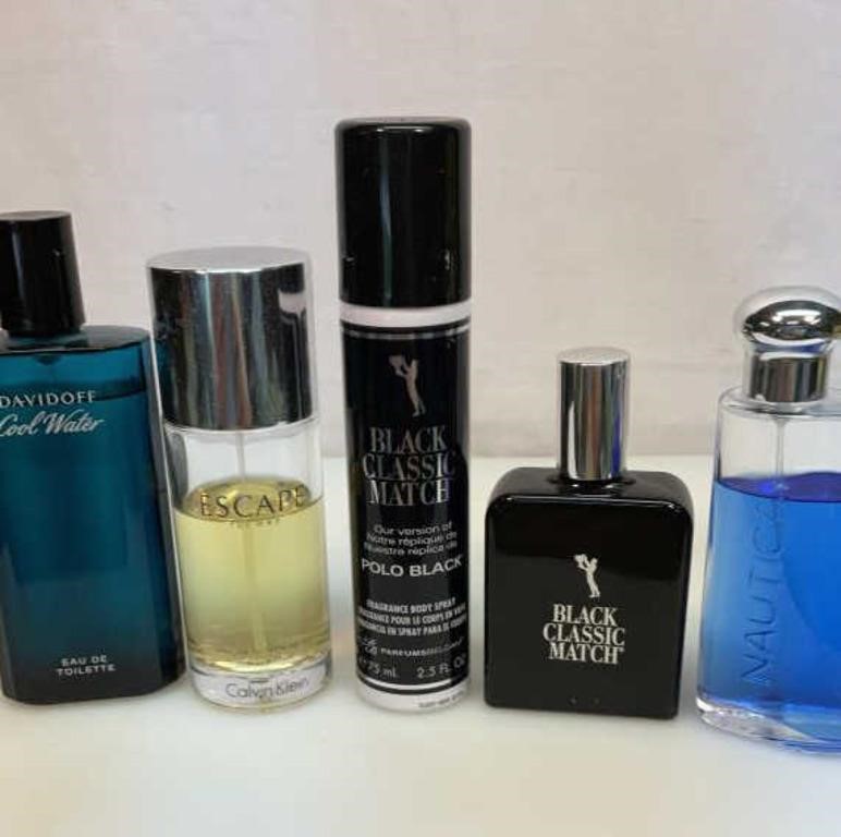 Colognes and sprays. Eau De Toilette