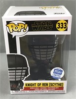 Star Wars funko pop Knight of ren 333 limited