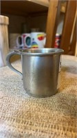 Pewter baby cup