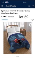 Spiderman twin bed set