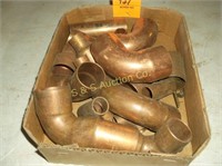 Box of copper fittings