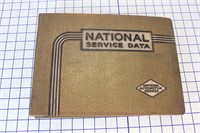 1962 NATIONAL AUTOMOTIVE SERVICE DATA BINDER