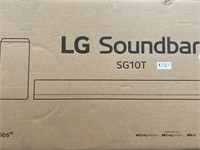LG SOUNDBAR AND SUBWOOFER SG10T