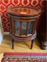 Antique Tray Display Cabinet