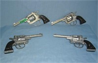 Group of vintage western themed cap guns