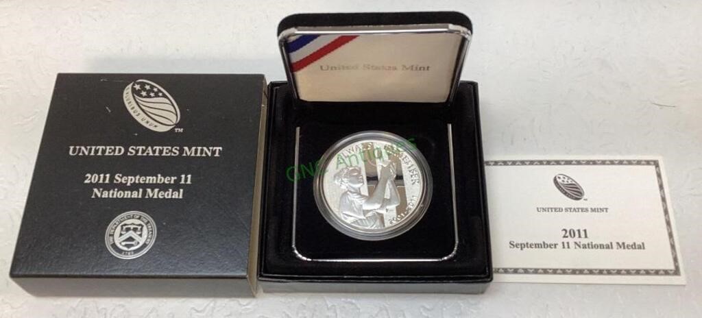 United States Mint September 11, 2011 National