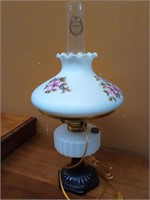 Aladdin glass lamp