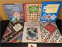 Six Quilting books