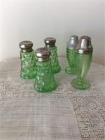 Vintage Depression Green Shakers