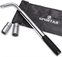 Spurtar Telescoping Lug Wrench Extendable Wheel