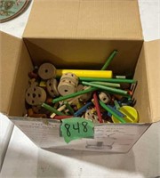 Box of tinker toys