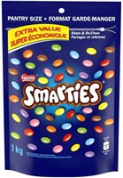 Nestlé Smarties Pantry Size Bag, 1 Kilogram