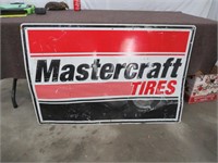 Mastercraft Tires Sign