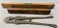 Antique Shears & Levels