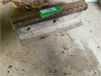 2' Piece Of Railroad Track - Good For An Anvil