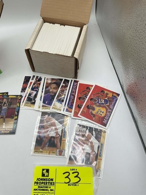 THREE BOXES 1989 FLEER, 92 WILD CARD AND 93 UPPER