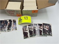 TWO BOXES 1991 TO 1992 DRAFT PICKS FRONT ROW ROOKI