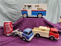 Buddy L Mail Truck (missing 1 back door and