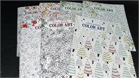 7 NEW Adult Coloring Books by Leisure Art