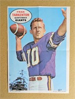 1968 Topps Fran Tarkenton 5x7 Folded Poster #6