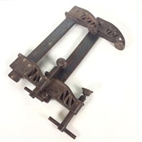 (2) C.T. Co. C Clamps