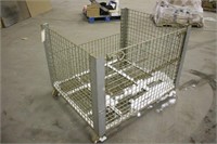 Metal Wire Crate, Approx 48"x40"x37"