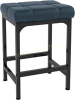 23 in Bar Stool  Counter Height  Black