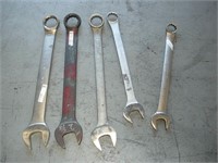 2, 2 1/4, 2 3/8, 2 5/8 & 2 3/4 Wrenches