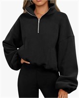 New (Size S) Womens Quarter Zip Pullover