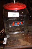 LANCE JAR WITH LID