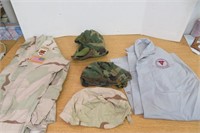 U.S. Army Military Vet Jacket, 2 Helmet Covers++