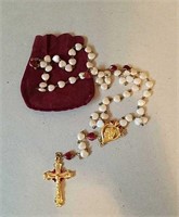Beautiful Bead and Metal Rosary