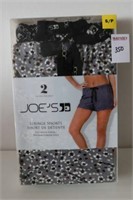 2PACK JOE'S LOUNGE WOMENS SHORTS SIZE SMALL