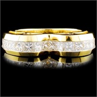 18K Gold 1.41ctw Diamond Ring