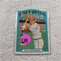 1972 Topps Ted Sizemore