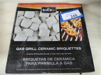 Gas grill ceramic briquettes - NIB