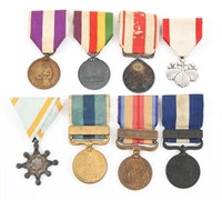 PRE WWI - WWII JAPANESE MEDALS LOT OF 8