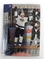 DONALD  MACLEAN SIGNED 97/98 BE A PLAYER ROOKIE