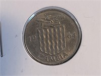 1964 Zambia coin